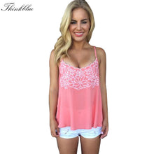 Women Tops Sexy Printed Chiffon Tank Top Women Regata Feminina Pink Green Plus Size Camisetas Y Tops Sleeveless Tank