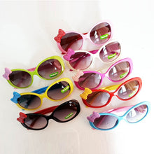 Sun Glasses for Toddlers Kids Plastic Frame Sunglasses Girls Baby Bowknot Cat Eye Shades Goggles Eyewear UV400