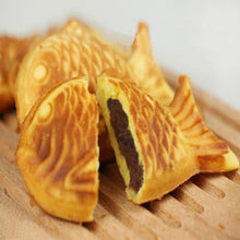 Taiyaki Japanese Fish-Shaped Waffle Pan Maker 2 Cast Home Cooking Food Bar Tool42033