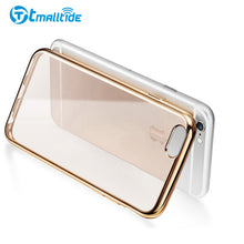 Tmalltice Ultra-thin TPU Soft Plating Phone Cover for iPhone 7 Case 7 Plus Cases