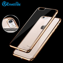 Tmalltice Ultra-thin TPU Soft Plating Phone Cover for iPhone 7 Case 7 Plus Cases