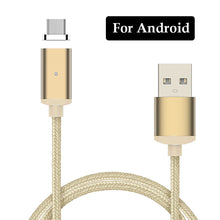 Tmalltide 2.4A Micro USB Magnetic Charger Cable for iPhone 7 6S Plus Adapter Fast Charging for Lighting Cables For Samsung Cable