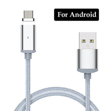 Tmalltide 2.4A Micro USB Magnetic Charger Cable for iPhone 7 6S Plus Adapter Fast Charging for Lighting Cables For Samsung Cable