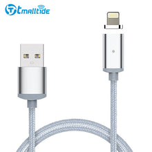 Tmalltide 2.4A Micro USB Magnetic Charger Cable for iPhone 7 6S Plus Adapter Fast Charging for Lighting Cables For Samsung Cable