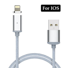 Tmalltide 2.4A Micro USB Magnetic Charger Cable for iPhone 7 6S Plus Adapter Fast Charging for Lighting Cables For Samsung Cable