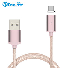 Tmalltide 2.4A Micro USB Magnetic Charger Cable for iPhone 7 6S Plus Adapter Fast Charging for Lighting Cables For Samsung Cable