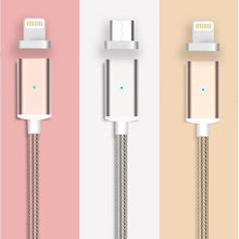 Tmalltide 2.4A Micro USB Magnetic Charger Cable for iPhone 7 6S Plus Adapter Fast Charging for Lighting Cables For Samsung Cable