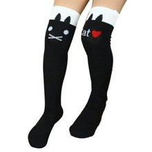 Toddlers Kids Girls Knee High Socks School Cotton Tights Striped Stockings for Girls 1-8Years
