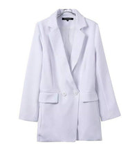 Trendy Retro Long sleeve Suit Blazer Short Jumpsuit Women's Deep V-Neck Notched Collar Pockets Brief Style Rompers Playsuits