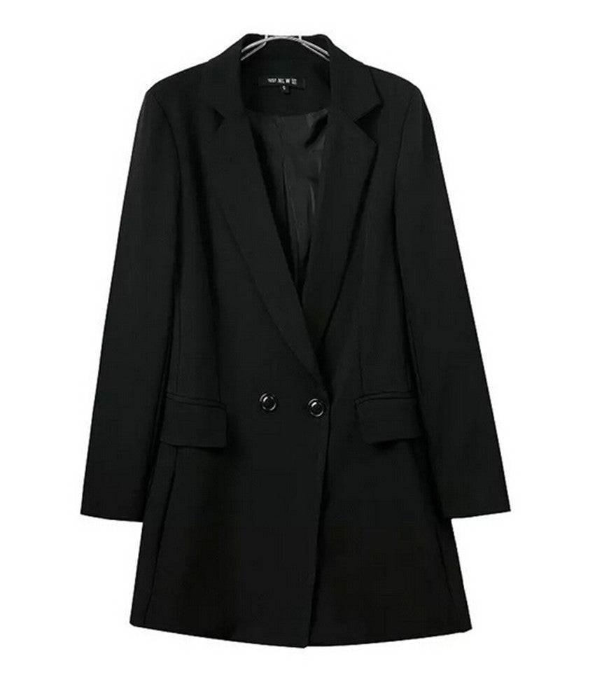 Trendy Retro Long sleeve Suit Blazer Short Jumpsuit Women's Deep V-Neck Notched Collar Pockets Brief Style Rompers Playsuits