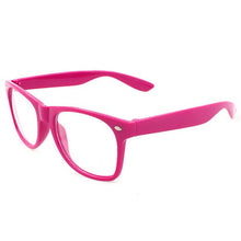 Unisex Eyewear Frames Clear Lens Nerd Glasses Square Frame Men's Women's Trendy Accessories