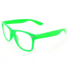 Unisex Eyewear Frames Clear Lens Nerd Glasses Square Frame Men's Women's Trendy Accessories