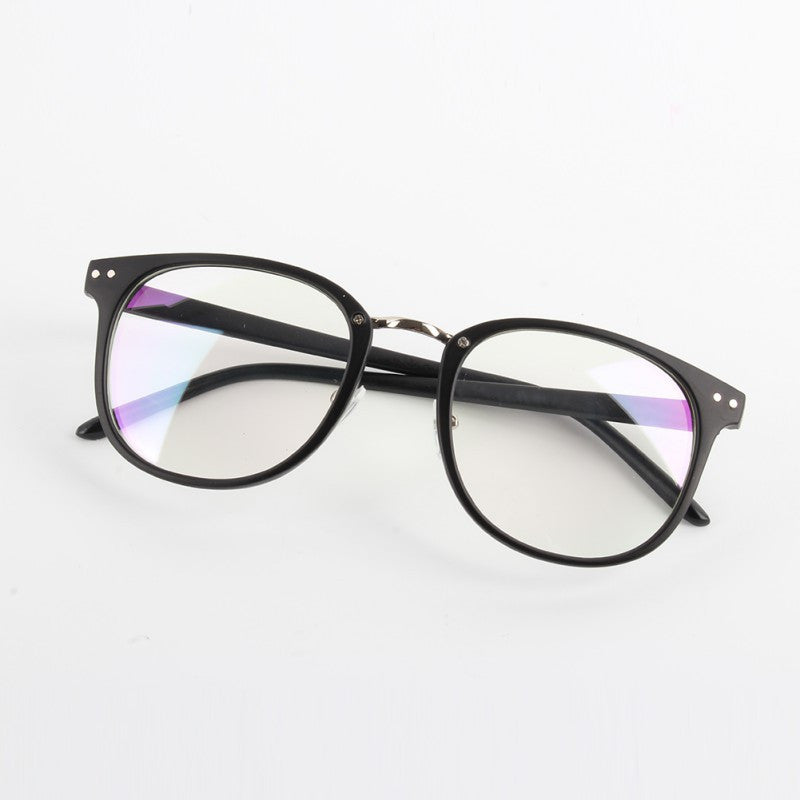 Unisex Fashion Tide Optical Glasses Round Frame Eyewear Eyeglasses Transparent Glass 4 Colors PY6