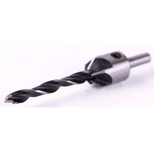 Useful Practical 4pcs 5 Flute Countersink Drill Bits Set Reamer Woodworking Chamfer 3mm-6mm 68774