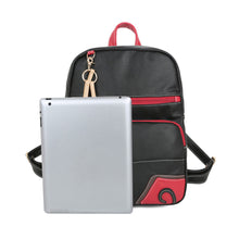 Vintage Women Bohemia Backpack PU Leather Leaf Applique Schoolbag for Teenagers Girls Student Travel Bag Black Mochila Feminina