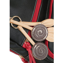 Vintage Women Bohemia Backpack PU Leather Leaf Applique Schoolbag for Teenagers Girls Student Travel Bag Black Mochila Feminina