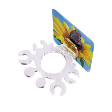 Vogue Home Bathroom Convenient Toothbrush Holder Acrylic Strong Sucker Tool Transparent 78192