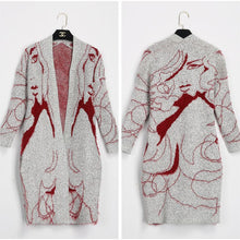 Vogue Women's Long Knitted Sweater Tops Cardigan Outerwear Coat Jacket Jumper New LY8