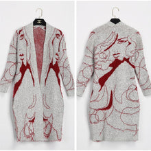 Vogue Women's Long Knitted Sweater Tops Cardigan Outerwear Coat Jacket Jumper New LY8