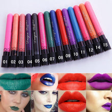 Waterproof Long Lasting Liquid Lipstick Lip Gloss Makeup Beauty Matte Lip Tint Pen Lipgloss 27 Colors Maquiagem