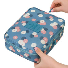 Waterproof Nylon Zipper Women Makeup Bag Cosmetic Toiletry Storage Travel Wash Pouch Bag Makeup Tool Kits