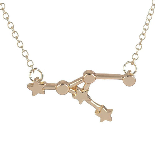 12 Zodiac Cancer Zodiac Sign Astrology Necklace Constellation necklace Birthday and Gift 30pcs-N212