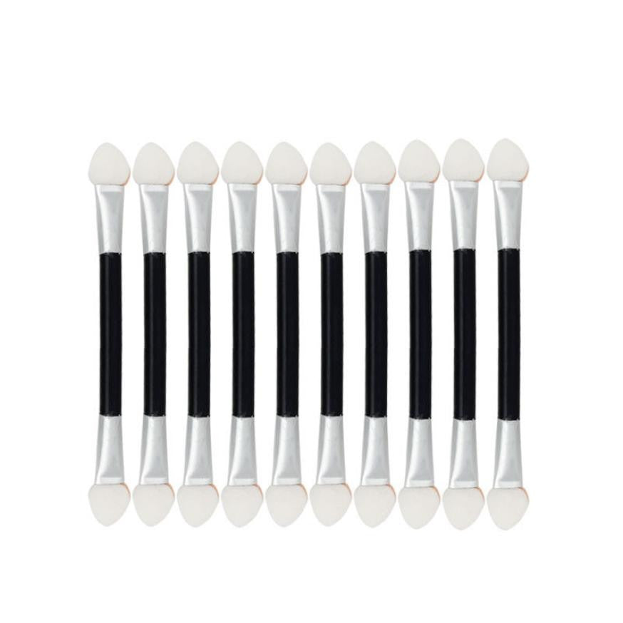 12pc Makeup Double-end Eye Shadow Eyeliner Brush Sponge Applicator Tool