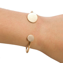 Unique Geometric Bracelet Bangles Small and Big Scratch Round Bangle Bracelet Circle Gift Bangles 10pcs-G022
