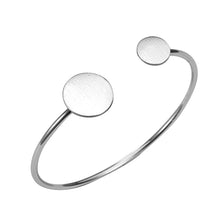 Unique Geometric Bracelet Bangles Small and Big Scratch Round Bangle Bracelet Circle Gift Bangles 10pcs-G022