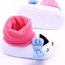 Cute Baby Boots Boys Girls Toddlers Kid Indoor Fleece Crib Shoes