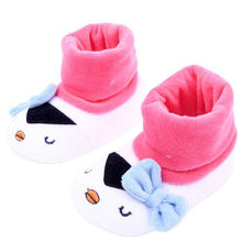 Cute Baby Boots Boys Girls Toddlers Kid Indoor Fleece Crib Shoes