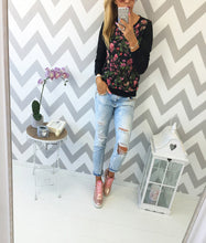 Woman Blusas Shirts Flower Printing Long Sleeve Shirts Casual Sweatshirt Cute Blouse 3 Colors Plus Size LX098