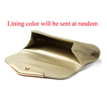 Women Bling Bling Evening Clutch Bags V Flap Glitter Gold Wallet Dazzling Sparkling Evening Party Clutches Ladies Clutch Purse