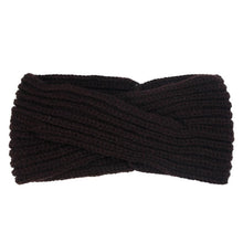 Women Ear Warmer Headwrap Double Color Headband Knit Flower Hairband Fast Shipping