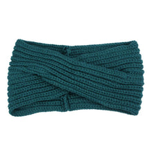 Women Ear Warmer Headwrap Double Color Headband Knit Flower Hairband Fast Shipping