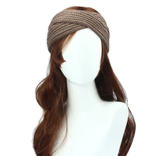 Women Ear Warmer Headwrap Double Color Headband Knit Flower Hairband Fast Shipping