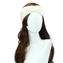 Women Ear Warmer Headwrap Double Color Headband Knit Flower Hairband Fast Shipping
