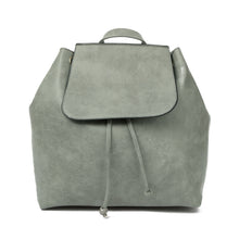 Women Korean Black Backpack Faux Nubuck Leather Escolar School Bag For Teenagers Girls Drawstring Vintage Style Mochila Feminina