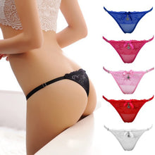 Women Ladies Sexy Thongs G-string V-string Panties Underwear Knickers Lingerie Lingerie 6 Colors