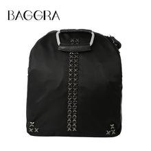 Women Oxford Rivet Backpack Black Large Capacity Korean School Backpacks Student Schoolbag Laptop Bag Mochilas Feminina