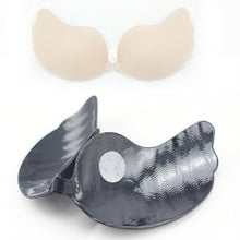Women Sexy Backless Invisible Silicone Bras Self Adhesive Push Up Bust Stick On Strapless Brassire
