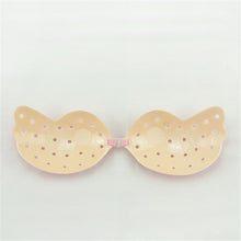 Women Silicone Push Up Bra Invisible Breathable Hole Strapless Backless Adhesive Bras for Womens