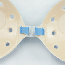 Women Silicone Push Up Bra Invisible Breathable Hole Strapless Backless Adhesive Bras for Womens
