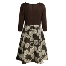 Women Dress Plus Size Clothing Geometric Print Robe Retro Swing Casual Vintage Rockabilly Dresses Vestidos M-XXXL