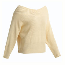 Women Sweaters And Pullovers Knitted Solid Long Batwing Sleeve Loose Warm Pullover Tops Knitwear Beige Pull Femme