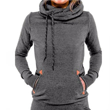 Women Warm Hoodies Tracksuits Women Solid Long Sleeve Pocket Sweatshirt Hoodies Pullovers Slim X0305