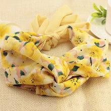 Women's Girls Yoga Elastic Turban Boho Floral Twisted Knotted Hair Band Headband PY3