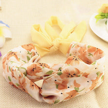 Women's Girls Yoga Elastic Turban Boho Floral Twisted Knotted Hair Band Headband PY3