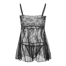 Womens Nightwear Erotic Sexy Pole Dance Dress Temptation Lingerie Transparent Underwear Sexy Nightgown Woman Intimate Nuisette