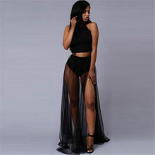 Womens Sexy Dress Mesh Patchwork Club Dresses Maxi 2 Piece Set Women Party Night Club Dress Off Shoulder Two Piece Outfits